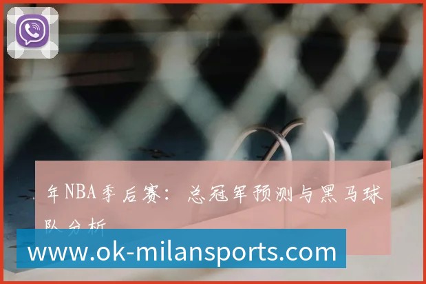 年NBA季后赛:总冠军预测与黑马球队分析